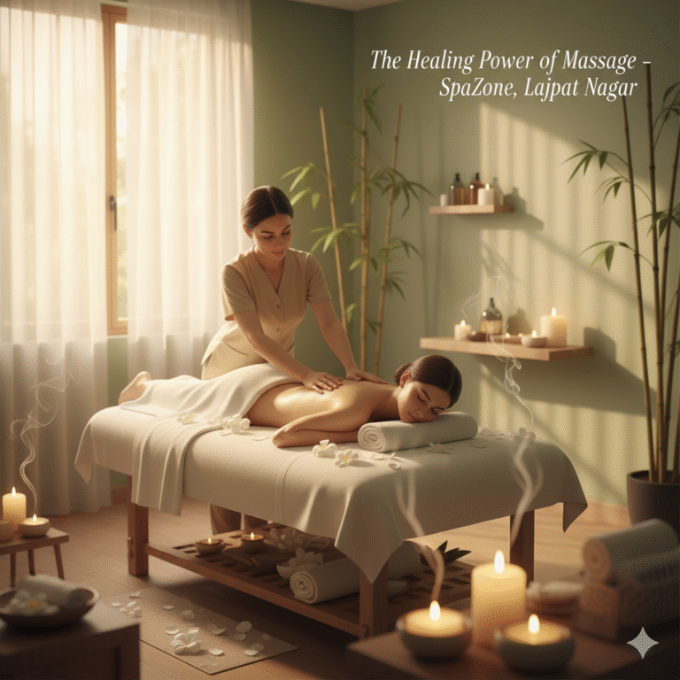 Discover the Healing Power of Massage Therapy at SpaZone, Lajpat Nagar
