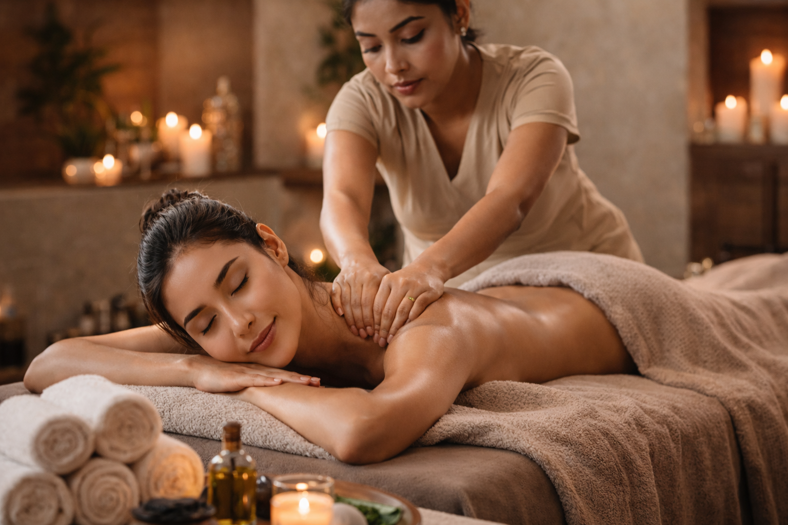 deep tissue massage in Delhi at a clean and hygienic premium spa